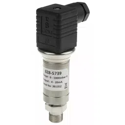 RS PRO Pressure Sensor 0-1 bar Current Output Relative Reading, 8285739-8