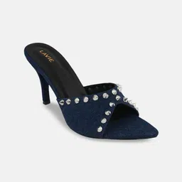 Lavie Women Embellished Slim Heeled Sandals-37