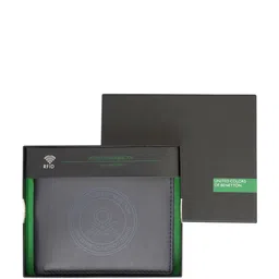 United Colors of Benetton Men Leather Two Fold Wallet-21
