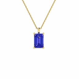 GenZcomplex Gold-Plated Square Pendants with Chains image 1