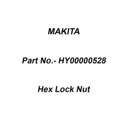 Makita Hex Lock Nut Size M5 For AF601, Part No HY00000528-picture-33