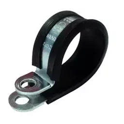 Controlwell Inner Dia 8mm Galvanized Steel P. Type Mounting Clip Zinc Plated FHC-08-image-92