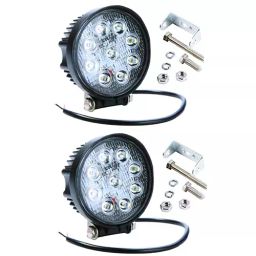 Auto Pearl 9 LED High Brightness Round Fog Light Set Compatible For Honda Livo (Set of 2)-5