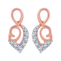 P.C. Chandra Jewellers 18 kt Gold & Diamond Earrings-picture-41