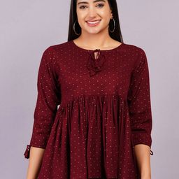 KALINI Tie-Up Neck Top-image-16