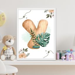 Outfit collections Alphabets Wall Art Kids Painting For Wall Décor-image-33
