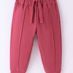 Zero Interlock Knit Full Length Lounge Pant - Maroon-31
