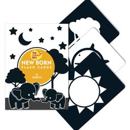 The Curious Bees - New Born Flash Cards - 24 High Contrast Objects-21