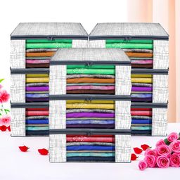 Kuber Industries Grey Set of 6 Regular Drawer Organiser Organisers image 1
