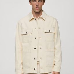 MANGO MAN Denim Jacket-25