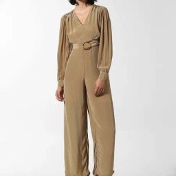Only Beige Belted Jumpsuit-picture-38