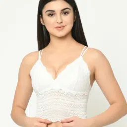 Da Intimo White Non Wired Non Padded Bralette-picture-10