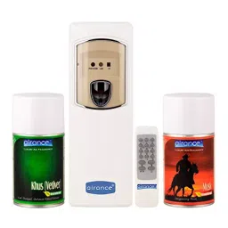 Airance Automatic Room Freshener Remote Dispenser Machine with 250 ml Each Khus (Vetiver) & Musk Fragrance Spray Bottle (Pack of 3)-picture-25