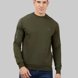 Dollar Forest Night Regular Fit Solid Sweatshirt-image-29
