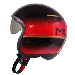 Royal Enfield Red Printed Helmet image 5
