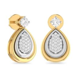 PC Jeweller Fogarty 18k Gold Earrings for Women-image-46