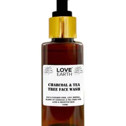 Love Earth Charcoal Tea Tree Face Wash - 100 ml-image-50