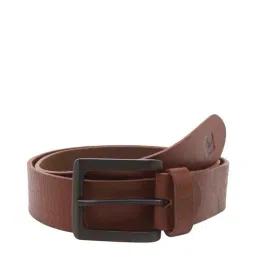 Spykar Brown Textured Waist Belt for Men-image-74