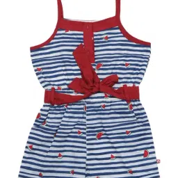 Nino Bambino Kids Blue Cotton Printed Jumpsuits-picture-15