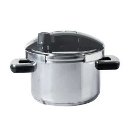 Meyer Stainless Steel 4L 'Single Hand' High Pressure Cooker-image-4