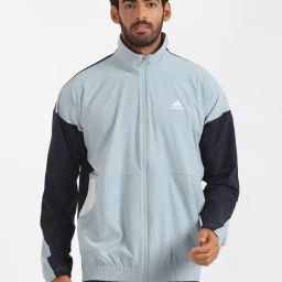 adidas Blue Full Sleeves Jacket-image-98
