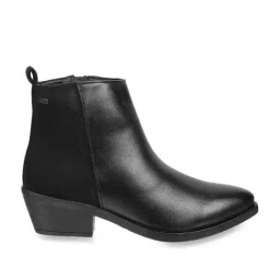 Mochi Women's Black Casual Booties-image-107