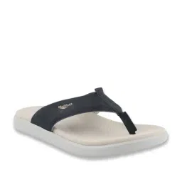 MediFeet Men's Black Flip Flops-image-58