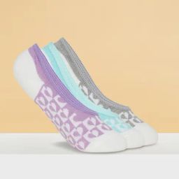 Honey by Pantaloons Multicolor Polyester Textured Socks Pack of 3 (Large)-image-17