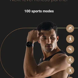 NOISE Evolve 3 1.43" AMOLED Always-On Display with BT Calling & Metallic Design Smartwatch image 2
