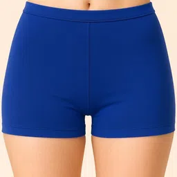 Attire Zone Women Skinny Fit Mid-Rise Sports Shorts-picture-33