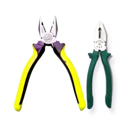 Sky Blue 203.2 mm (8 Inch) Multipurpose Combination Pliers Combo for Home & Professional (2 Pcs), SBE254-11