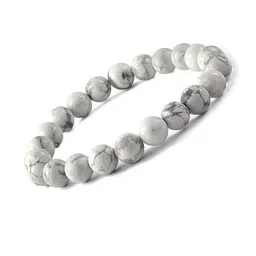 Divine souvenirs Unisex Artificial Beaded Elasticated Bracelet-15