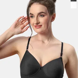 Sonari Pack Of 2 Lightly Padded Medium Coverage T-Shirt Bra With All Day Comfort-30