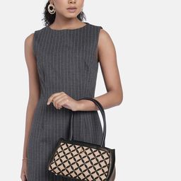 Allen Solly Woven Design Handheld Bag image 3