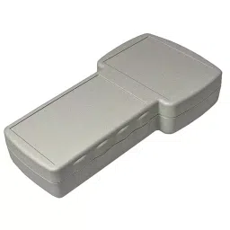 RS PRO Grey ABS Hand Held Enclosure, Display Window, IP54, 210 x 110 x 41 mm Model No 1947493-26