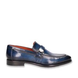 Bugatti Men's Mansueto Flex Blue Formal Loafers-image-18