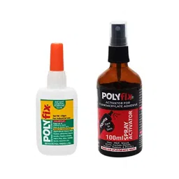 POLYFIX HV Spray Activator & Fast Adhesive High Viscosity Gel Kit 50+100 ml-image-5