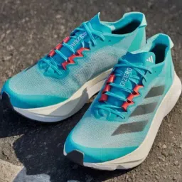 Adidas Men's ADIZERO BOSTON 12 Sky Blue Running Shoes-picture-1
