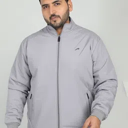 ELLIPSE Stand Collar Bomber Jacket-picture-23