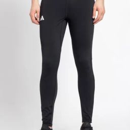 adidas Black Fitted Adizero Essentials Running Tights-7