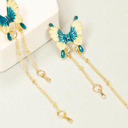 Lady Raiment Butterfly Design Drop Earrings image 5