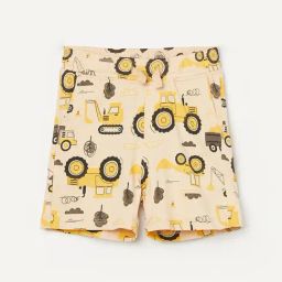 Juniors by Lifestyle Boys Beige Cotton Printed Shorts-picture-33