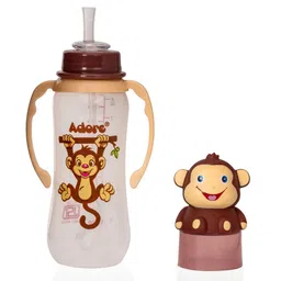 Adore The Character Hood Straw Sipper With Gravity Ball & Twin Handle 250ml-1
