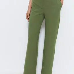 WAREHOUSE Women Tailored Straight Fit Trousers-picture-31