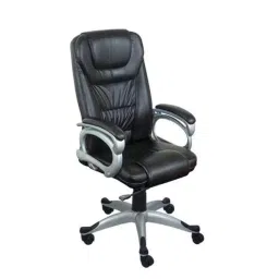 Sunview 150 kg Weight Capacity Dianasour Black High Back Revolving Chair with Adjustable Height (Pack of 2)-image-48