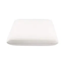 The White Willow White Solid Memory Foam Cushion - Set of 1 image 3