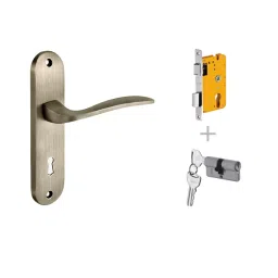 Dorset K Series -Skew HL SKE PT 175mm PT Finish Lock Sets With Key & Knob Cylinder (70mm)-image-29