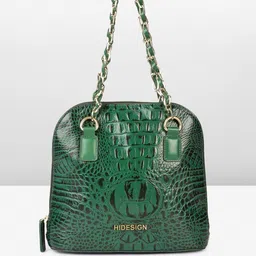Hidesign COPACABANA 01 BABY CROCO Structured Shoulder Bag-picture-41