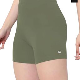 Xjarvis Women Lightweight Yoga Mid-Rise Sports Shorts-image-52