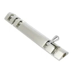 Decorio Pyramid Tower Bolt S.S Knob 152.4 mm (6 Inch) Satin Silver Finish, 3100712.05-image-22